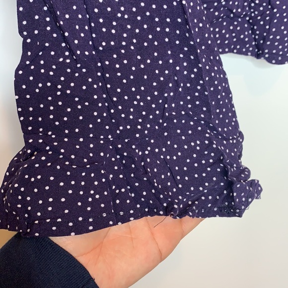Charlotte Russe Polka Dot Top 3X PLUS SIZE - Picture 4 of 6